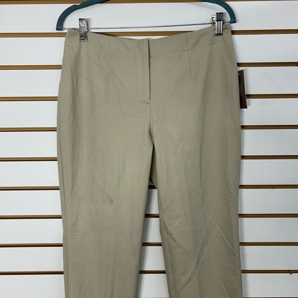 Chico’s Fabulously Slimming Katy Short Basic Pant in New Khaki NWT Size 0 Short - Picture 2 of 10